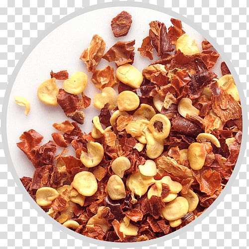 Muesli Tea Crushed red pepper Rock candy Chili pepper, tea transparent background PNG clipart