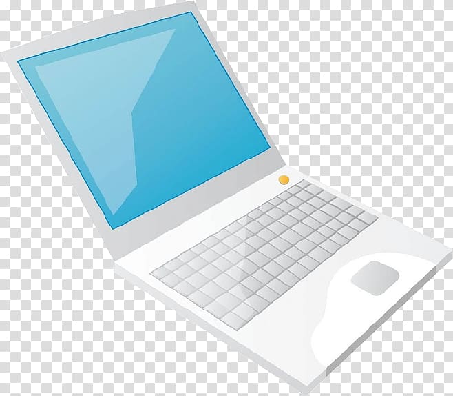 Laptop Flat design, notebook transparent background PNG clipart