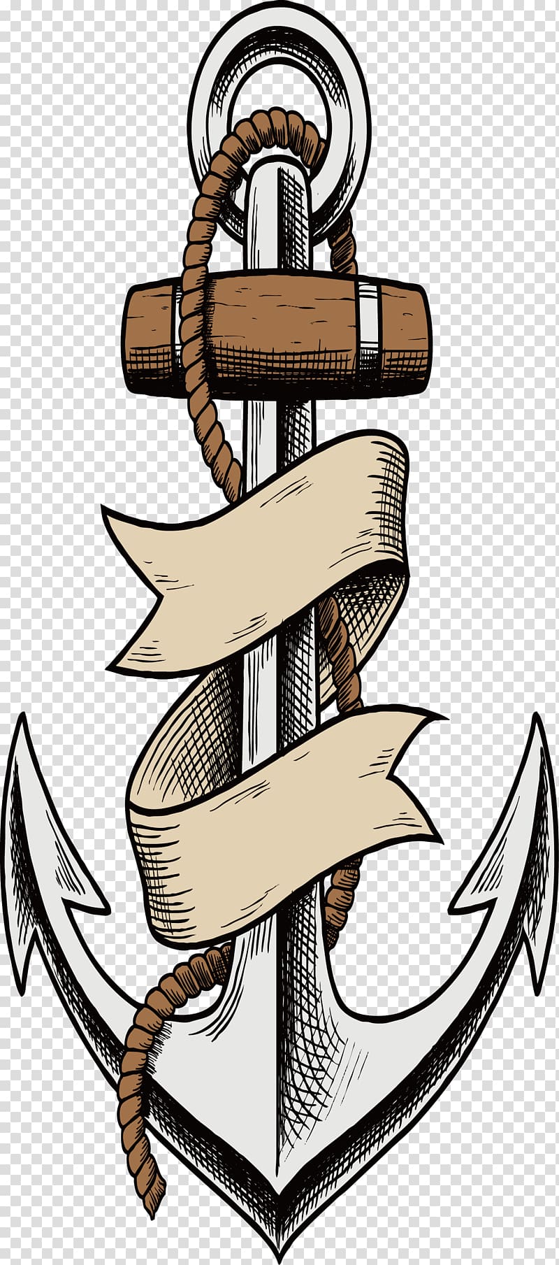 Anchor , Decorative anchor transparent background PNG clipart