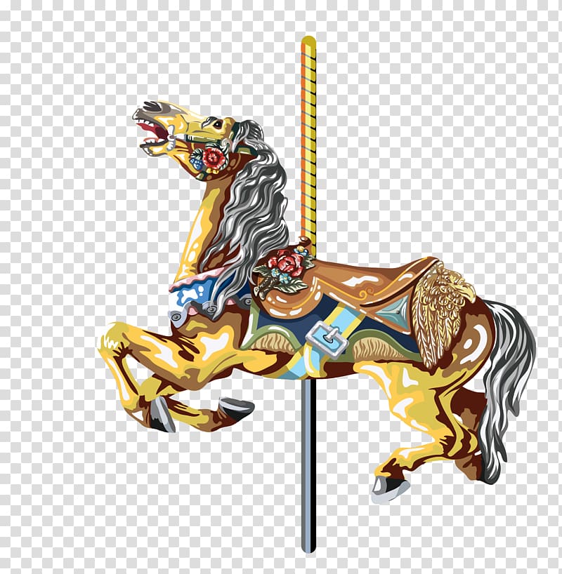 Horse Carousel Animal Mammal, rapeseed oil transparent background PNG clipart