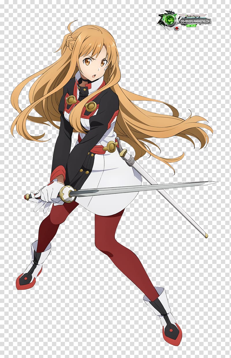 Asuna Kirito Sinon Sword Art Online: Code Register, asuna transparent background PNG clipart