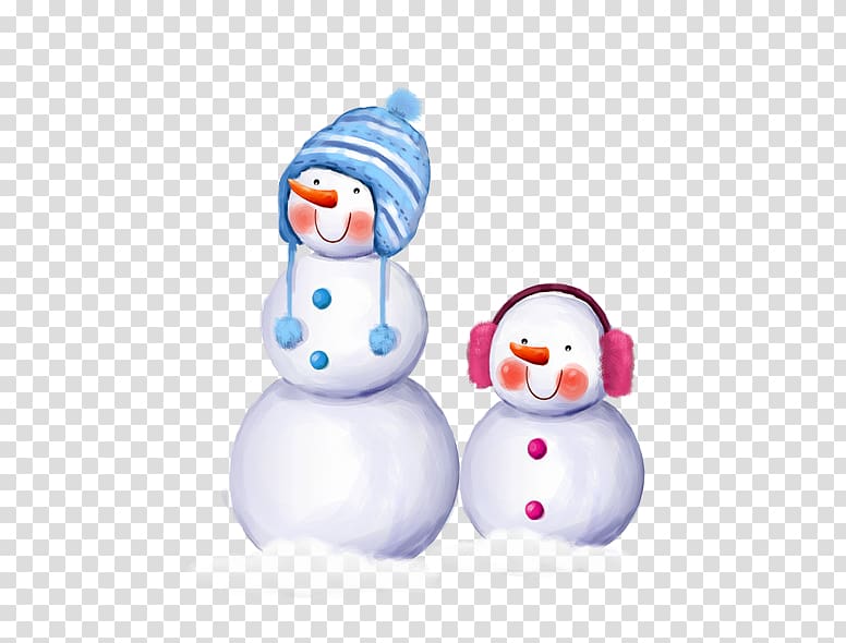 Snowman Winter, Delicate and lovely snowman transparent background PNG clipart
