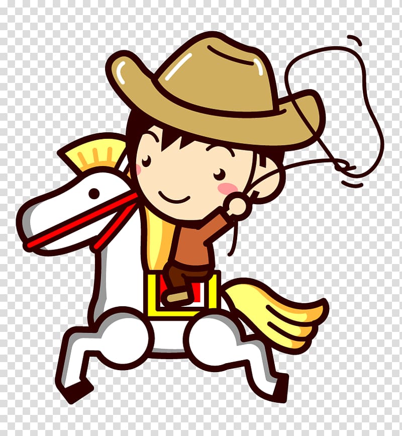 Cowboy hat Columbia Carousel , merry-go-round transparent background PNG clipart