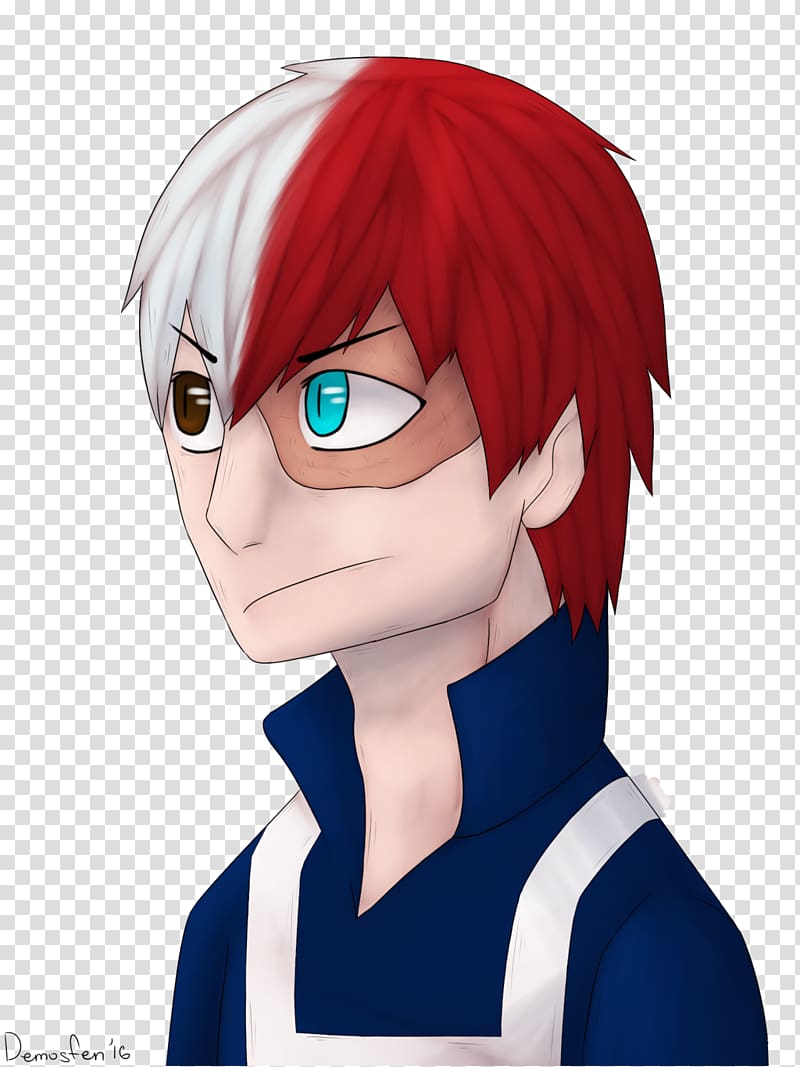 Shoto Todoroki: Origin Drawing Anime, Todoroki transparent background PNG clipart