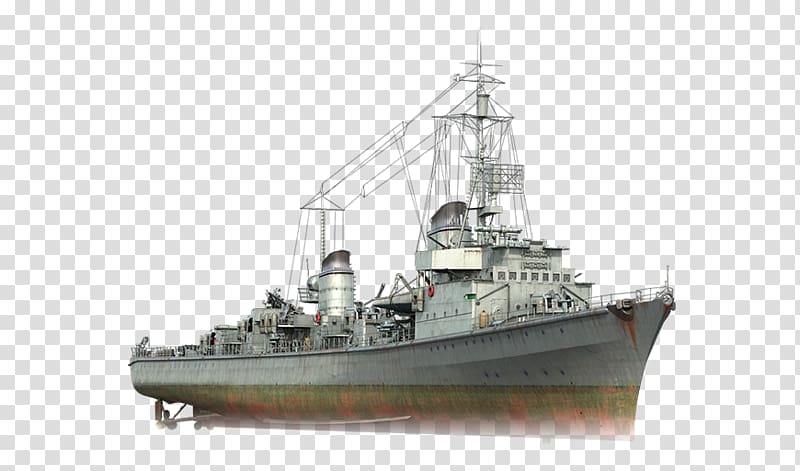 World of Warships Germany ORP Błyskawica German World War II destroyers, Ship transparent background PNG clipart