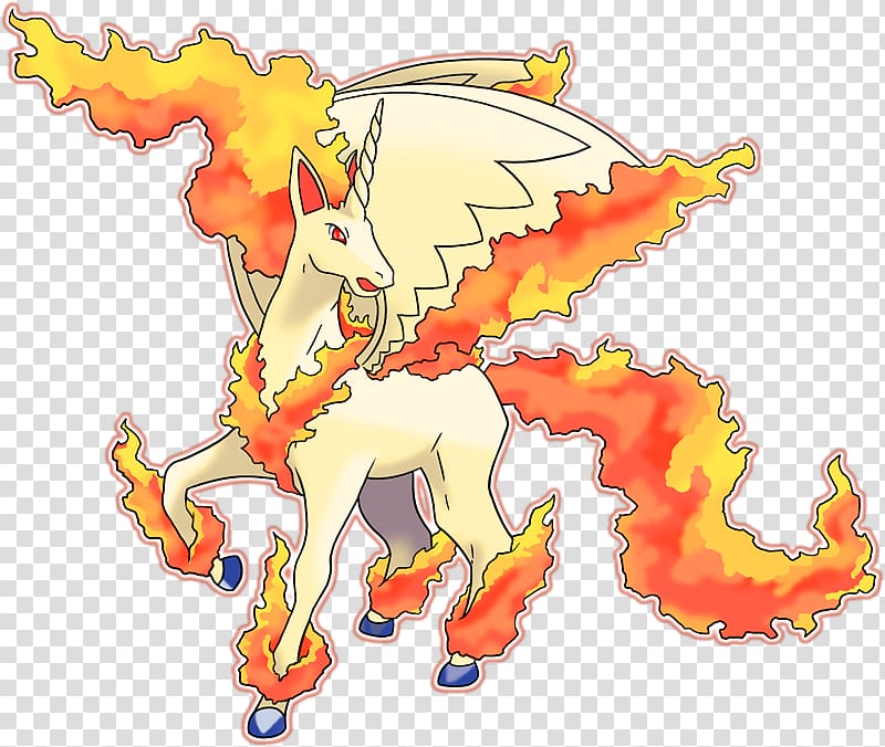 Rapidash Pokédex Pokémon Origins Ponyta, speed fire transparent background PNG clipart