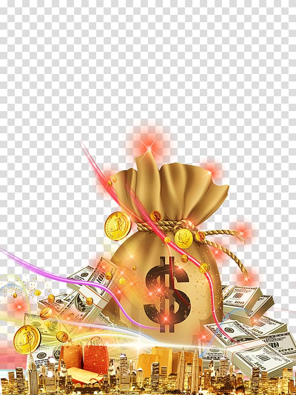 Coin Money Finance, Dollar coins transparent background PNG clipart
