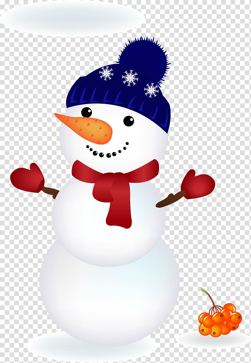 Christmas Snowman , Cute Christmas snowman material transparent background PNG clipart