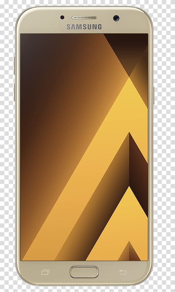 Samsung Galaxy A5 (2017) Android gold sand RAM, samsung transparent background PNG clipart