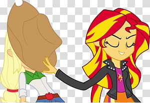 Applejack Rarity Pinkie Pie Rainbow Dash Pony, shimmer transparent background PNG clipart thumbnail