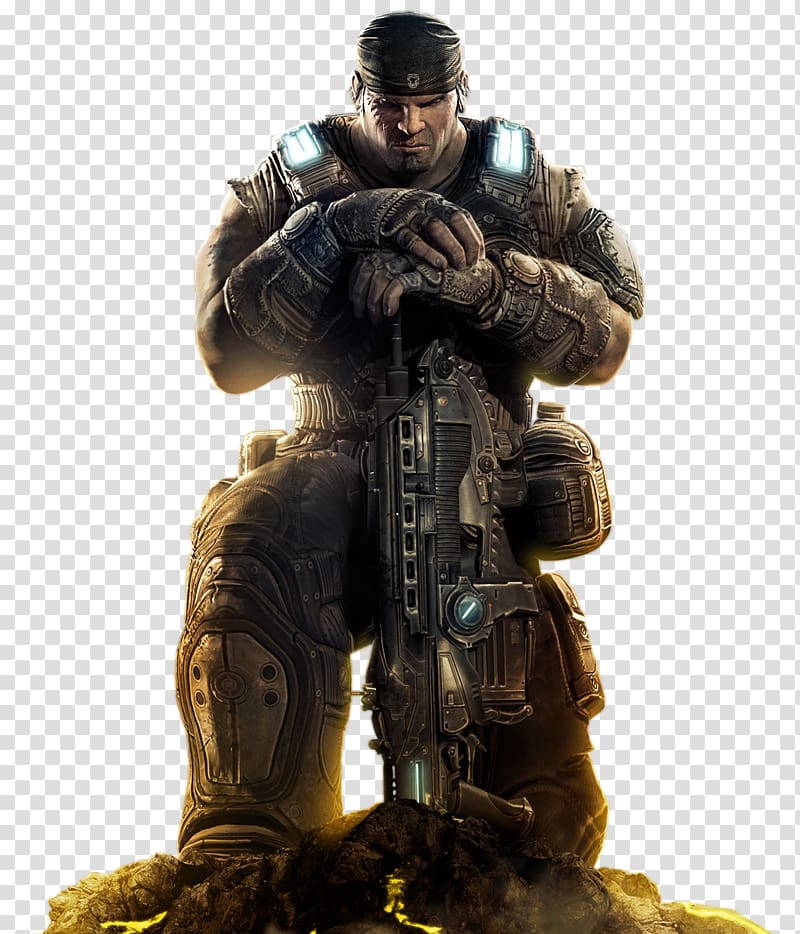 soldier character illustration, Gears of War 3 Gears of War 2 Gears of War 4, Gears of War transparent background PNG clipart