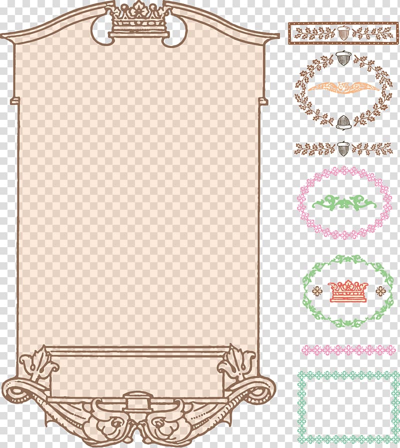 Frames Ornament , text box frame transparent background PNG clipart