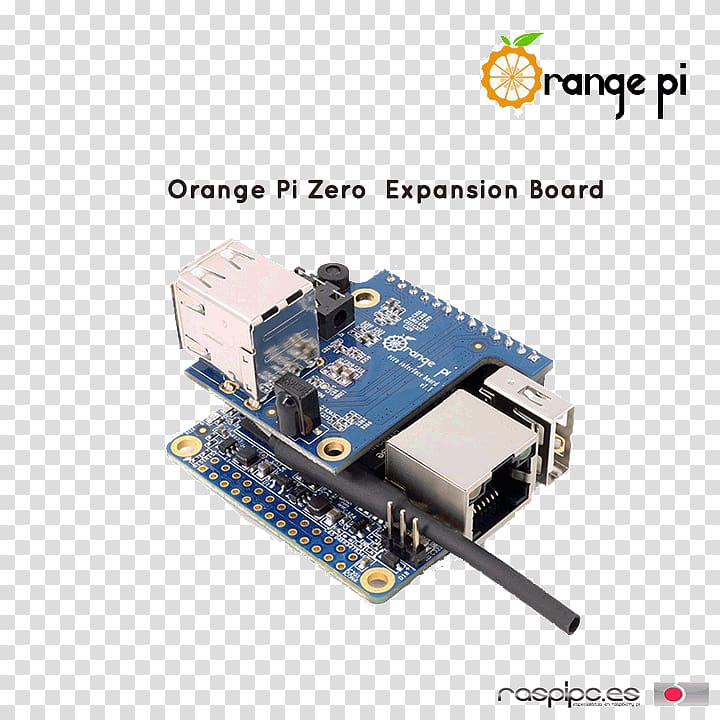 Microcontroller Orange Pi Raspberry Pi Expansion card Banana Pi, barrel transparent background PNG clipart