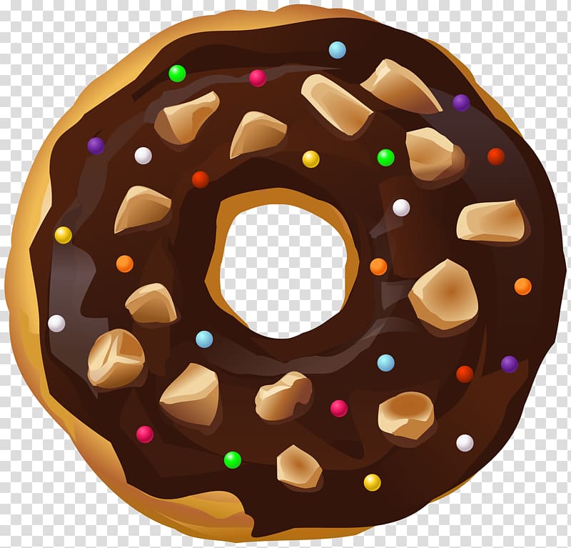 Donuts Chocolate cake , donut transparent background PNG clipart