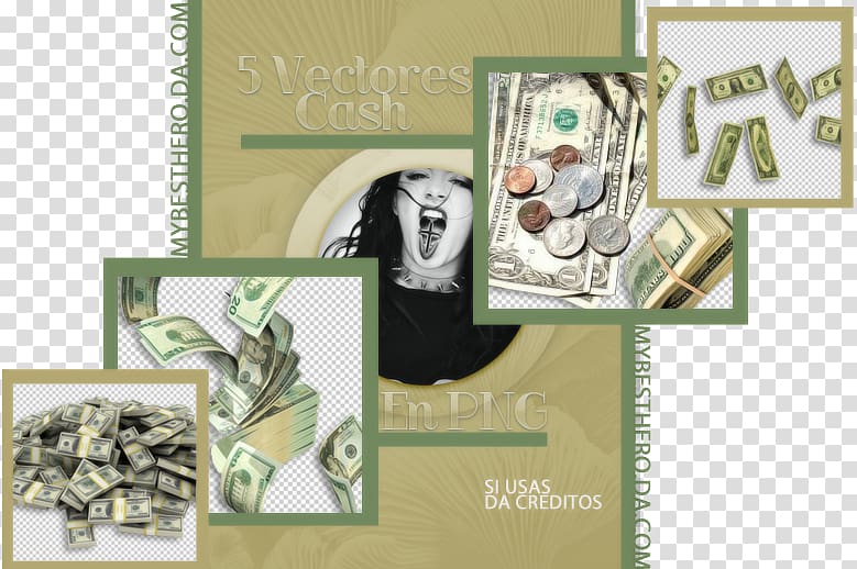 Paper Money, VETORES transparent background PNG clipart