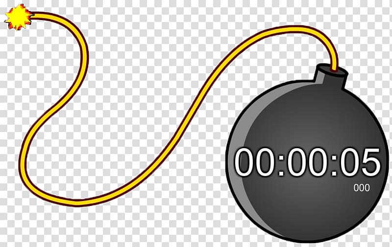 Time bomb Egg timer Stopwatch Countdown, time bomb transparent background PNG clipart