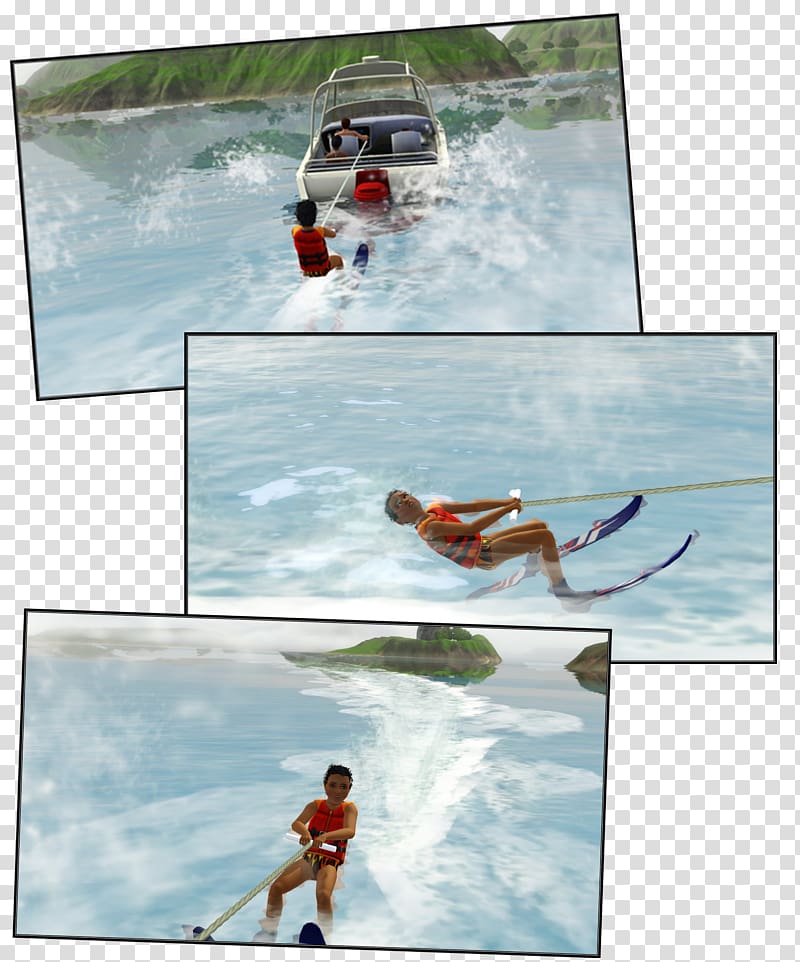 Leisure Hobby Extreme sport Vacation Advertising, Water Skiing transparent background PNG clipart