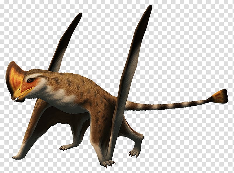 Caviramus Red fox Rhamphorhynchoidea Dinosaur Triassic, dinosaur transparent background PNG clipart