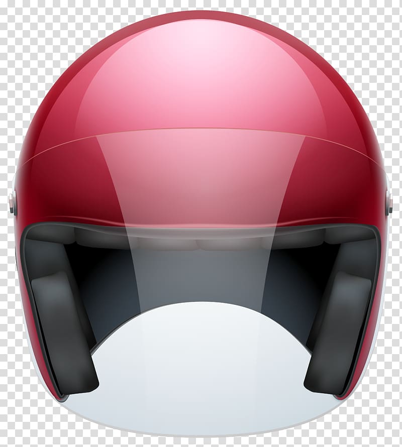 red half-face helmet illustration, Motorcycle helmet , Red Helmet transparent background PNG clipart