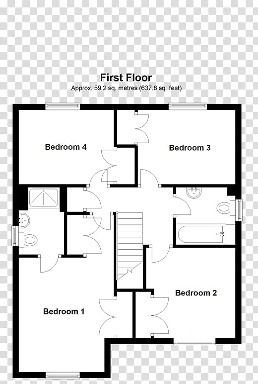 Mannleys Sales & Lettings Union Road House Floor plan Bedroom, house transparent background PNG clipart