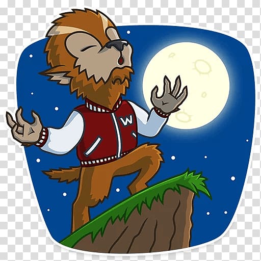 Werewolf Sticker Lycanthropy Shapeshifting Ghost, werewolf transparent background PNG clipart