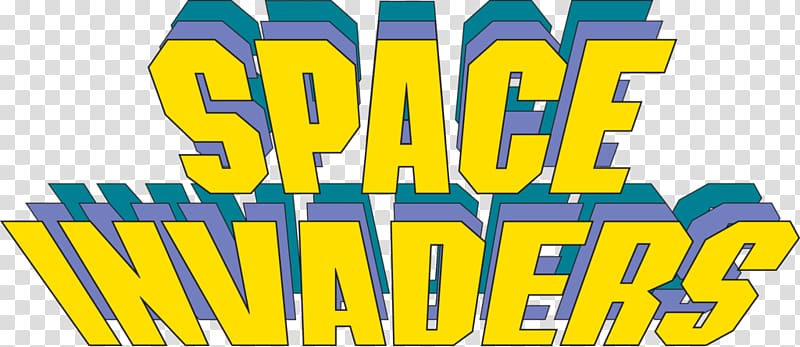 Space Invaders Part II Logo Arcade game Video Games, space invaders transparent background PNG clipart