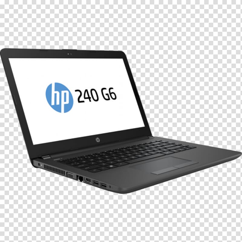 Laptop Hewlett-Packard Intel Core i3 HP 240 G6, Laptop transparent background PNG clipart