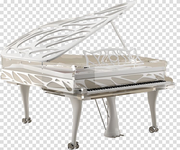 Euro Pianos Naples Spinet Blüthner Grand piano, piano transparent background PNG clipart