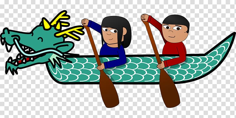 Dragon Boat Festival Chinese dragon , Dragon boat racing transparent background PNG clipart