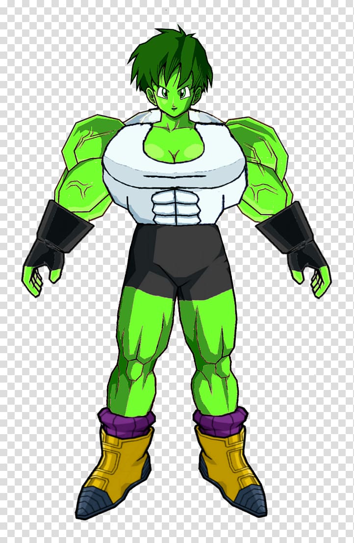 Videl Piccolo Chi-Chi Android 18 Green Lantern, she hulk transparent background PNG clipart