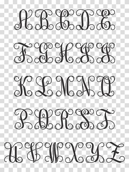 Lettering Initial Monogram Font, wood letter transparent background PNG clipart