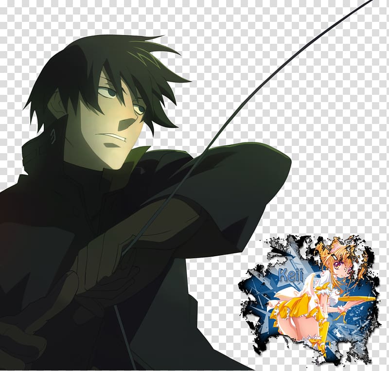 Hei Mangaka Anime Black hair, darker than black transparent background PNG clipart