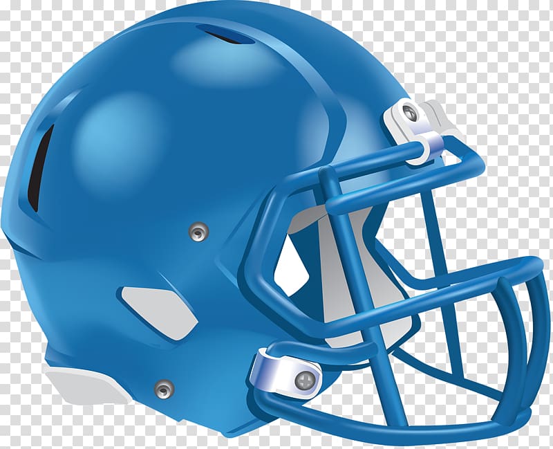 Los Angeles Rams NFL Super Bowl Football helmet, Blue Helmet transparent background PNG clipart