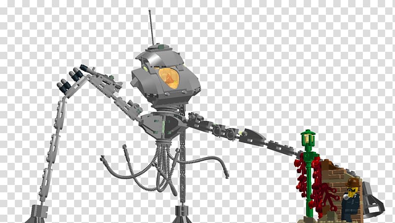 The War of the Worlds LEGO Fighting machine Martian Tripod, martian transparent background PNG clipart