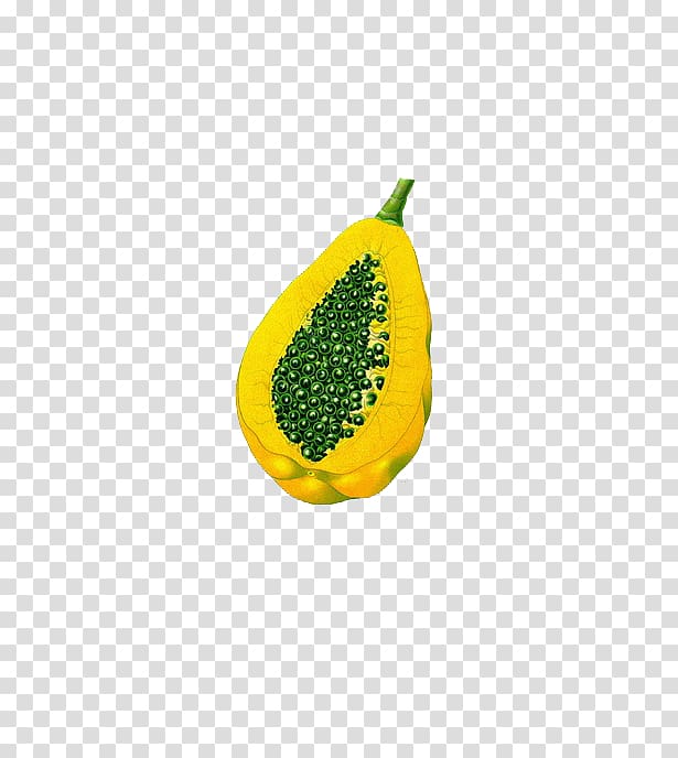 Fruit Food Papaya, Fresh papaya transparent background PNG clipart