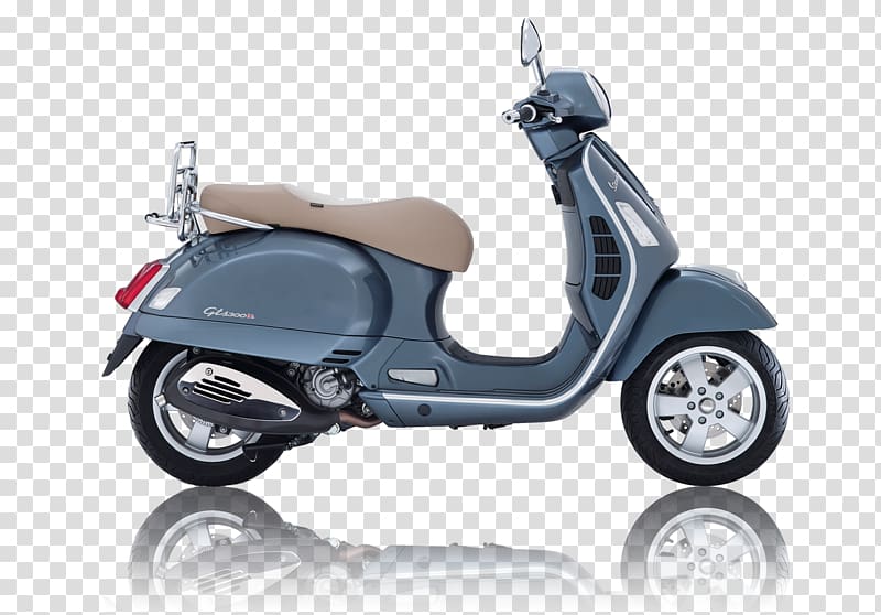 Vespa GTS Scooter Piaggio Car, scooter transparent background PNG clipart