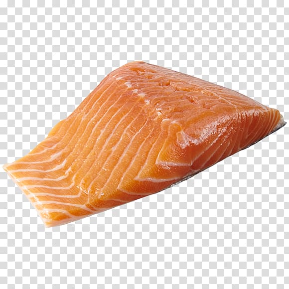 Smoked salmon Lox, salmon fillet transparent background PNG clipart