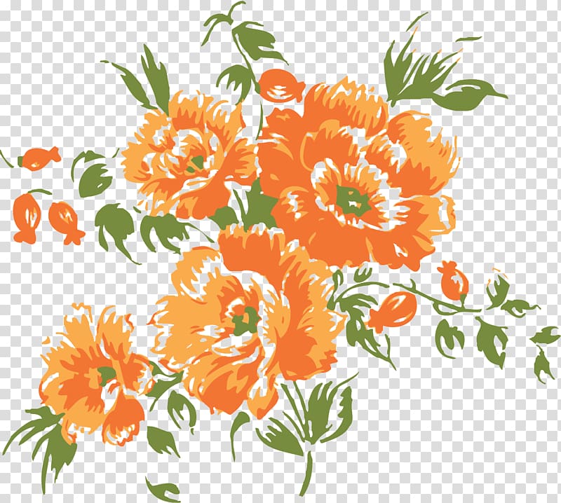 orange blossom clip art