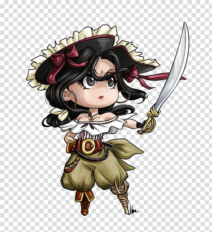 Chibi Piracy Drawing Art, Chibi transparent background PNG clipart ...