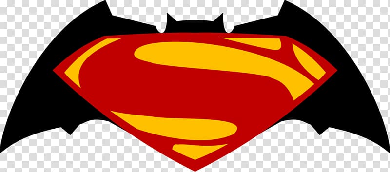 Batman Superman logo , Batman Vs Superman Logo transparent background PNG clipart