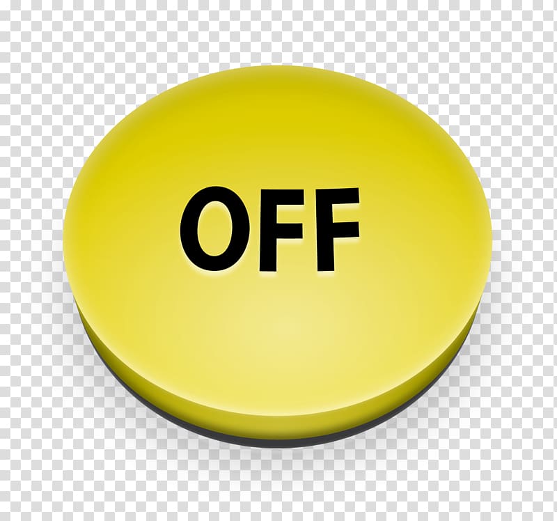 Button Icon, off key transparent background PNG clipart