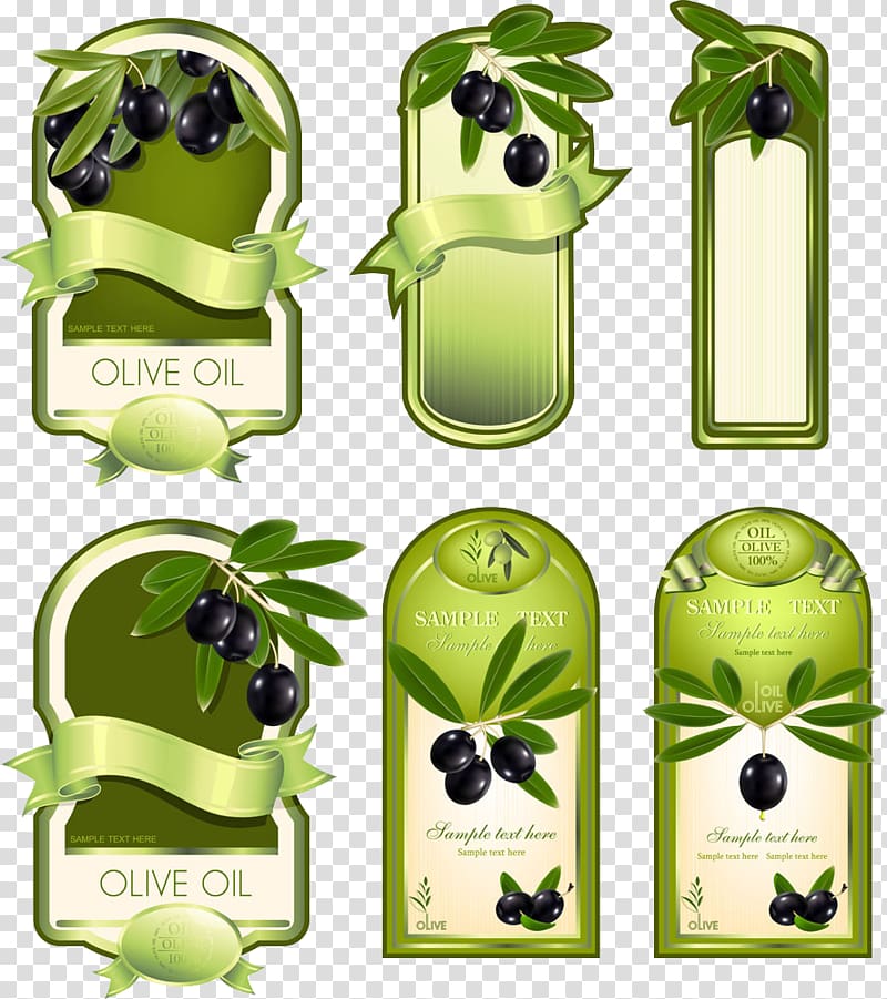 Olive oil Lecsxf3 Label, Olive signs Collection transparent background PNG clipart