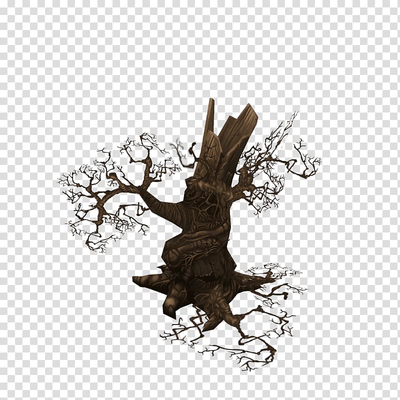 Low poly Tree 3D computer graphics CGTrader, low poly transparent background PNG clipart