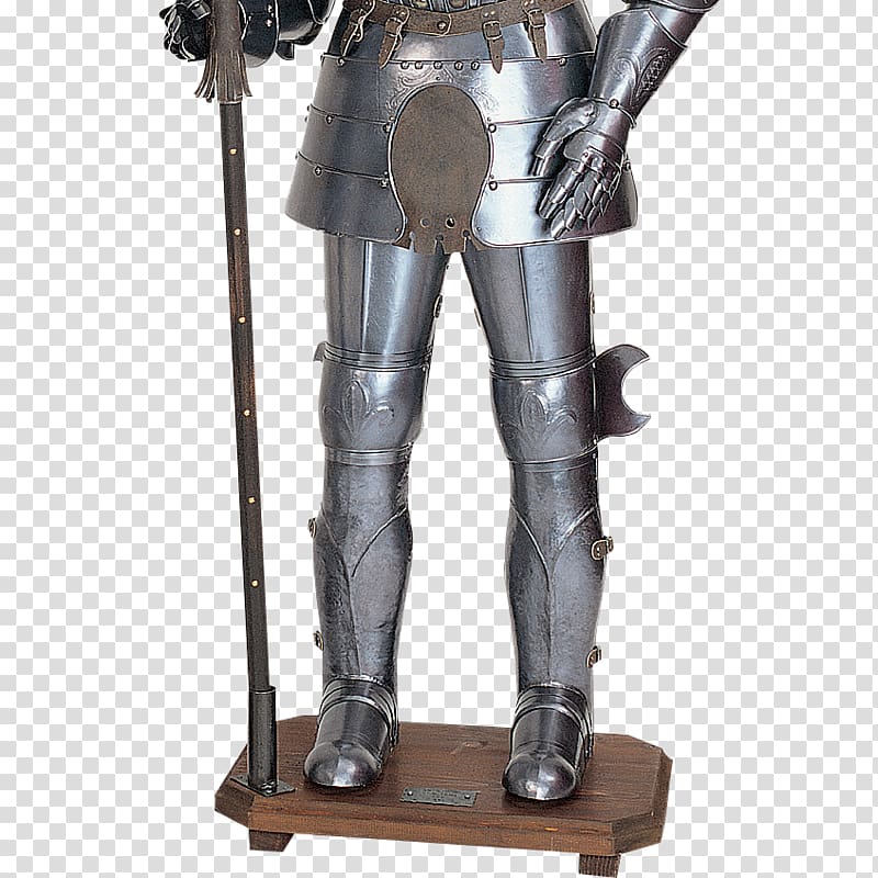 Plate armour Components of medieval armour Knight Middle Ages, armour transparent background PNG clipart