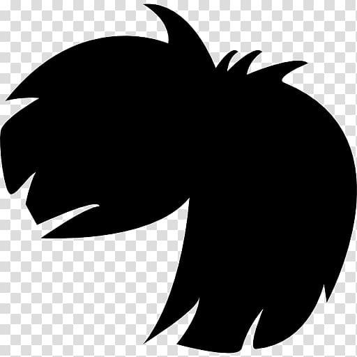 Black hair Wig Brown hair Ponytail, wig transparent background PNG clipart