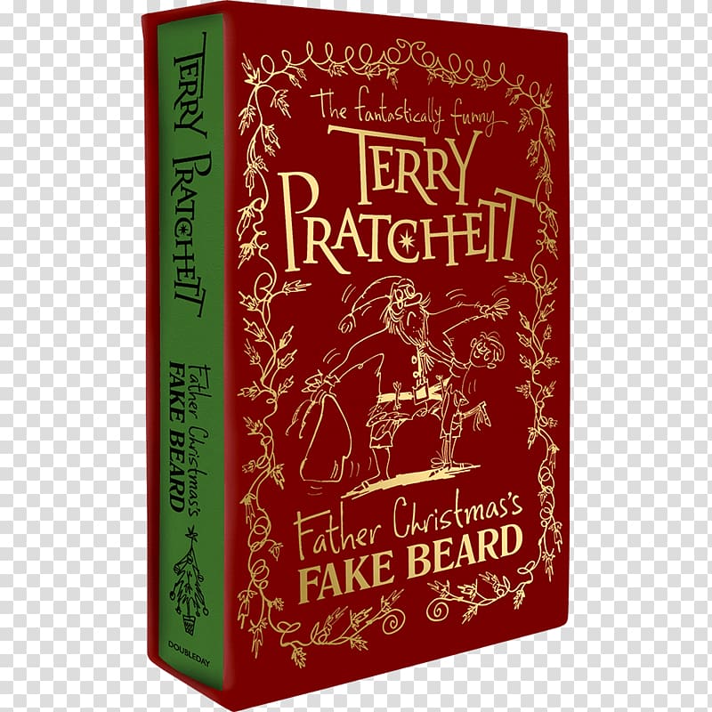 Father Christmas’s Fake Beard Hardcover Book Discworld The Witch\'s Vacuum Cleaner, book transparent background PNG clipart