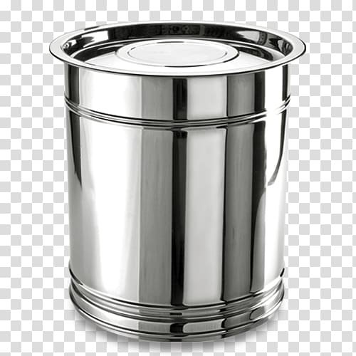 Stainless steel Water tank Storage tank Drum, drum transparent background PNG clipart
