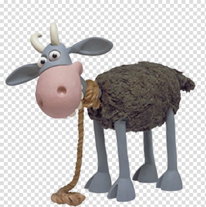 brown and gray sheep illustration, Timmy\'s Mother Bitzer Sheep Mower Mouth , Shaun the Sheep animation transparent background PNG clipart