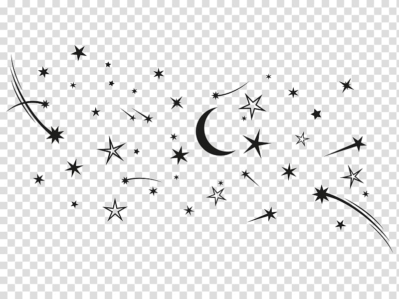 Wall decal Sternenhimmel Nursery Night sky, weltraum transparent background PNG clipart