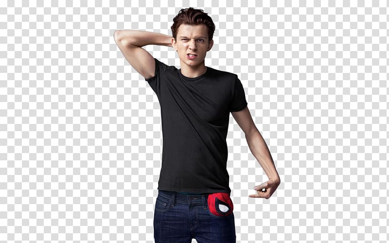 Spider-Man: Homecoming film series, tom holland transparent background PNG clipart
